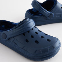 Load image into Gallery viewer, Navy Blue Slippers Clogs