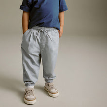 Load image into Gallery viewer, Pale Blue Parachute Trousers