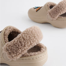 Load image into Gallery viewer, Neutral Lined Clogs Slippers