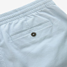 Load image into Gallery viewer, Blue Elasticated Waist Chino Shorts