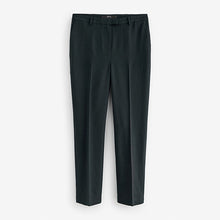 Load image into Gallery viewer, Black Tailored Stretch Slim Trousers