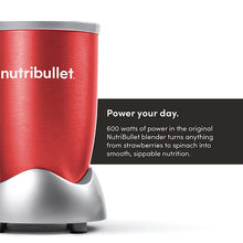 Load image into Gallery viewer, NUTRIBULLET 600W 9PCS RED