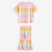 Load image into Gallery viewer, Rainbow Flare Flare Legging & Top Set (3mths-3-4yrs)