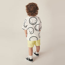 Load image into Gallery viewer, Black/Green 100% Cotton Short Sleeve T-Shirts 4 Pack