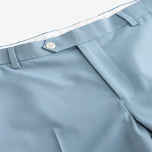 Load image into Gallery viewer, Light Blue Skinny Fit Motionflex Stretch Suit Trousers