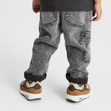 Load image into Gallery viewer, Grey Denim Utility Jeans (3mths-5-6yrs)