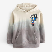 Load image into Gallery viewer, Neutral Licensed Sonic Dip Dye Hoodie (4-10yrs)