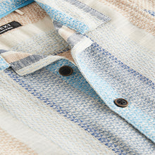 Load image into Gallery viewer, Multi 100% Cotton Short Sleeves Vertical Stripe Shirt