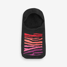 Load image into Gallery viewer, Rainbow Animal Cushion Sole Invisible Socks 4 Pack