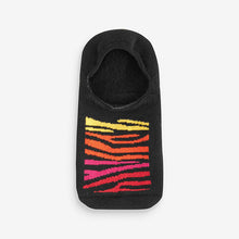 Load image into Gallery viewer, Rainbow Animal Cushion Sole Invisible Socks 4 Pack