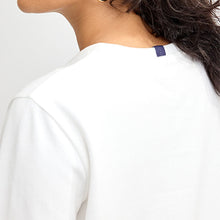 Load image into Gallery viewer, White Regular Fit Heavyweight Long Sleeve T-Shirt