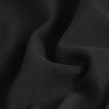 Load image into Gallery viewer, Black Heavyweight Long Sleeve 100% Cotton T-Shirt