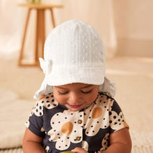 Load image into Gallery viewer, White Legionnaire Baby Hat