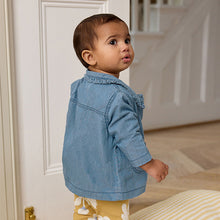 Load image into Gallery viewer, Blue Denim Baby Jacket (0mths-12-18mt)