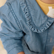 Load image into Gallery viewer, Blue Denim Baby Jacket (0mths-12-18mt)
