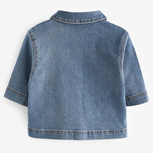 Load image into Gallery viewer, Blue Baby Denim Jacket (0mths-12-18mnths)