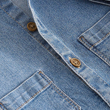 Load image into Gallery viewer, Blue Baby Denim Jacket (0mths-12-18mnths)