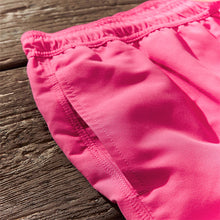 Load image into Gallery viewer, Pink Bright Palm Logo Essential Swim Shorts