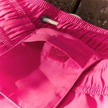 Load image into Gallery viewer, Pink Bright Palm Logo Essential Swim Shorts