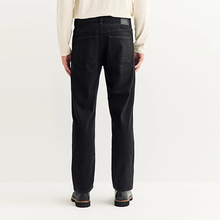 Load image into Gallery viewer, Black Straight Fit Motion Flex Jeans