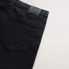 Load image into Gallery viewer, Black Straight Fit Motion Flex Jeans