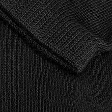 Load image into Gallery viewer, Black 5 Pack Trainer Socks