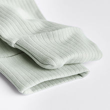 Load image into Gallery viewer, Blue / Grey 100% Cotton Baby Zip Sleepsuits 3 Pack