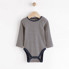 Load image into Gallery viewer, Navy Blue Star Jersey Baby Dungarees And Bodysuit (0mths-18mths)