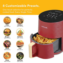 Load image into Gallery viewer, NUTRICOOK AIR FRYER MINI RED