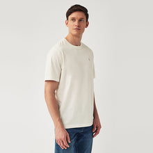 Load image into Gallery viewer, Blue/Sage/White/Charcoal Regular Fit 100% Cotton T-Shirts 4 Pack