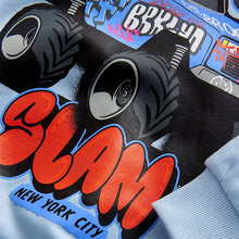Load image into Gallery viewer, Blue Monster Truck Graphic Hoodie (3-12yrs)
