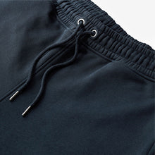 Load image into Gallery viewer, Navy Slim Fit Cotton Blend Cuffed Joggers