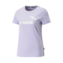 Load image into Gallery viewer, ESSENTIALS+ METALLIC LOGO WOMEN'S TEE
