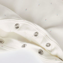 Load image into Gallery viewer, White/Blue Baby 100% Cotton Sleepsuits 3 Pack (0-3yrs)