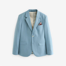 Load image into Gallery viewer, Light Blue Skinny Fit Motionflex Stretch Suit Jacket