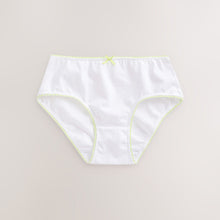Load image into Gallery viewer, White Heart Lace Trim Briefs 10 Pack (1.5-12yrs)