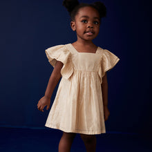 Load image into Gallery viewer, Gold Shimmer Party Dress