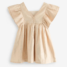 Load image into Gallery viewer, Gold Shimmer Party Dress