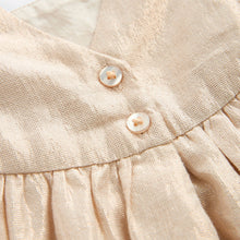 Load image into Gallery viewer, Gold Shimmer Party Dress