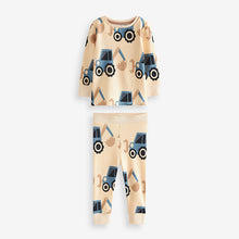 Load image into Gallery viewer, Chocolat Brown Oversized Pyjamas 3 Pack (9mths-6yrs)