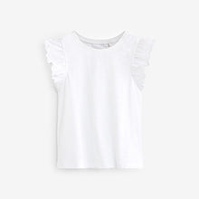 Load image into Gallery viewer, White Scallop Vest