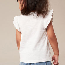 Load image into Gallery viewer, White Scallop Vest