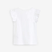 Load image into Gallery viewer, White Scallop Vest