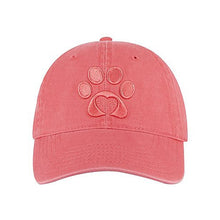 Load image into Gallery viewer, WOMEN'S PAW PRINT TWILL WASHED HAT