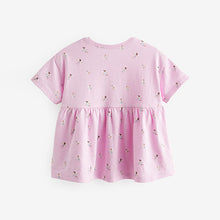 Load image into Gallery viewer, Pink Fairy Short Sleeve Empire T-Shirt