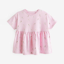 Load image into Gallery viewer, Pink Fairy Short Sleeve Empire T-Shirt