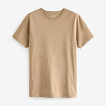 Load image into Gallery viewer, Stone Slim Fit Essential 100% Cotton Crew Neck T-Shirt