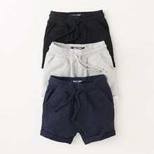 Load image into Gallery viewer, Navy/Black/Grey Jersey Shorts 3 Pack (3mths-6yrs)