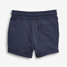 Load image into Gallery viewer, Navy/Black/Grey Jersey Shorts 3 Pack (3mths-6yrs)