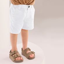 Load image into Gallery viewer, White Chinos Shorts